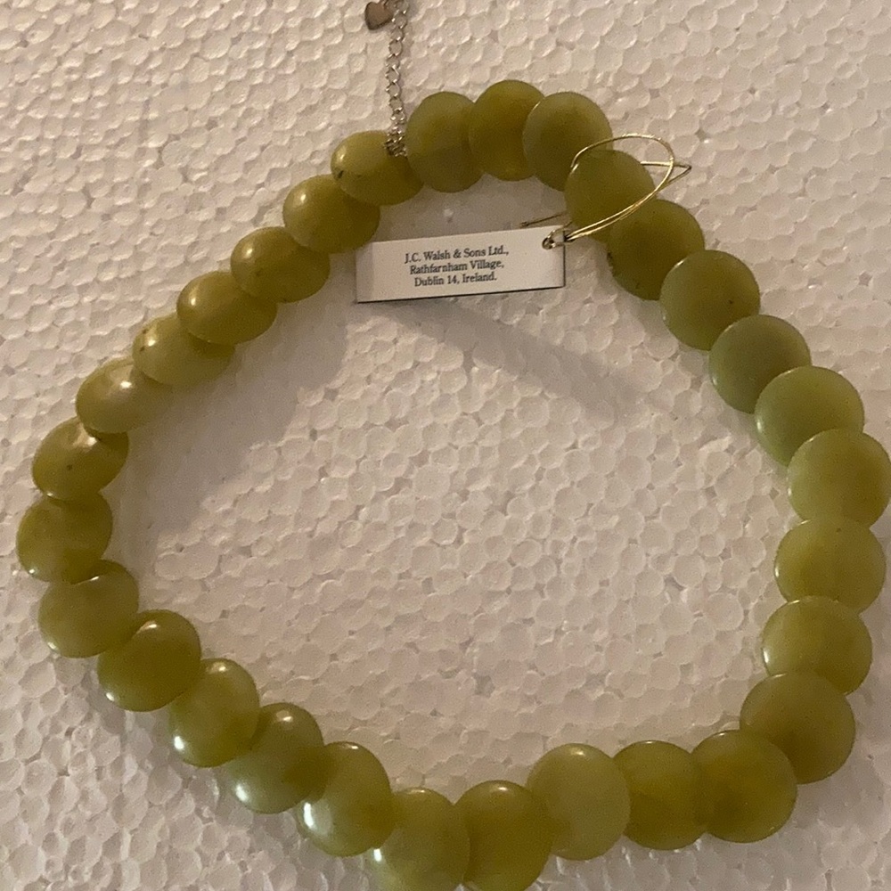 Connemara marble choker necklace from Ireland